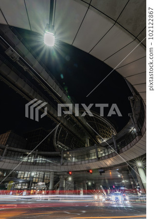 Prefectural Office Station Laser Beam Prefectural Office Station Laser Beam 102122867