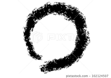 Japanese-style white background material featuring decoration with ink brushes and brushes Japanese-style white background material featuring decoration with ink brushes and brushes 102124507