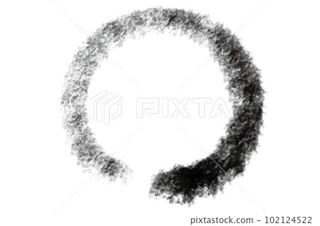 Japanese-style white background material featuring decoration with ink brushes and brushes Japanese-style white background material featuring decoration with ink brushes and brushes 102124522