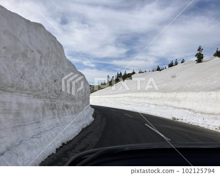 橫手山、志賀高原_澀隘口_早春_積雪_雪牆_國道292號線_黃金周 橫手山、志賀高原_澀隘口_早春_積雪_雪牆_國道292號線_黃金周 102125794