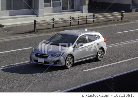 2box compact car road driving 2box compact car road driving 102126615