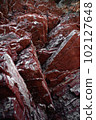Red rocks on the coast of Adriatic sea, Montenegro 102127648