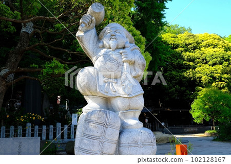Daikokuten statue in Meguro Fudoson precincts 102128167