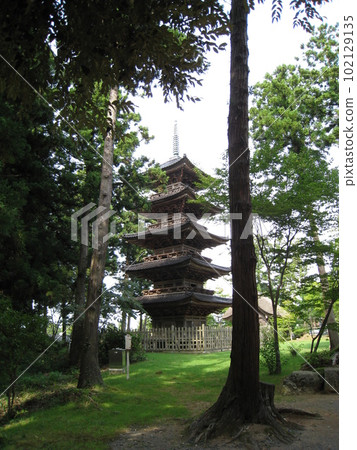 佐渡島妙仙寺五層寶塔 102129135