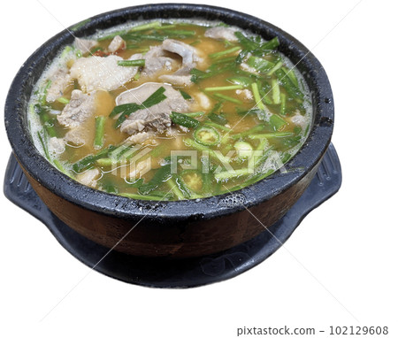 Pork soup, korean traditional food Pork soup, korean traditional food 102129608