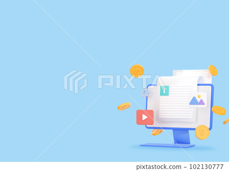 3DCG | Earn extra income with web writing 102130777