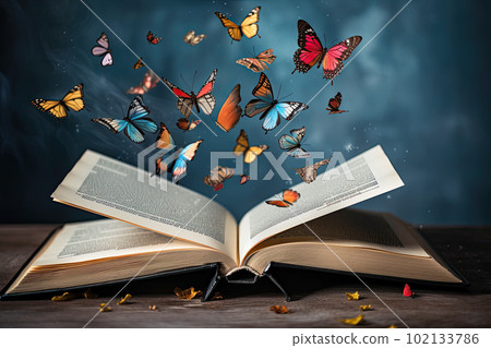 shelf with books 102133786