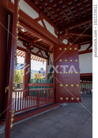 大阪四天王寺中門（2023年4月4日攝） 102133811