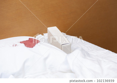 bloody pillow cover 102136939