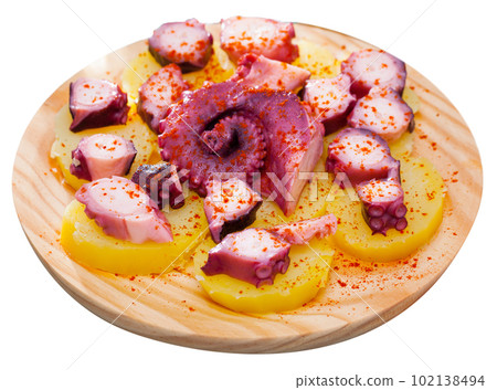 Galician style octopus 102138494