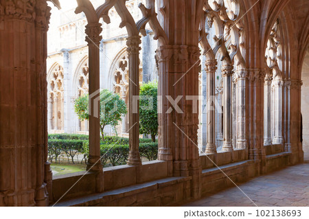 The Monastery of Santa Maria de Santes Creus (Aiguamurcia). Catalonia, Spain The Monastery of Santa Maria de Santes Creus (Aiguamurcia). Catalonia, Spain 102138693