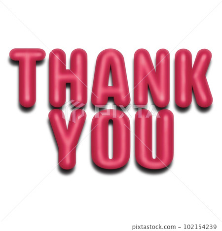 字母詞插畫，謝謝詞插畫素材，圓角立體人物素材，豐滿人物 102154239