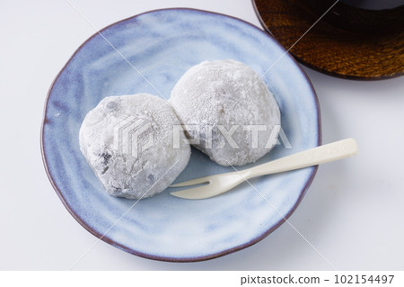 Black soybean daifuku Japanese sweets Black soybean daifuku Japanese sweets 102154497