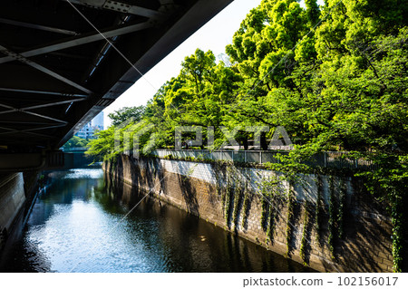 Shuto Expressway Route 5 Waseda Exit 2023.04 High Saturation Contrast 102156017
