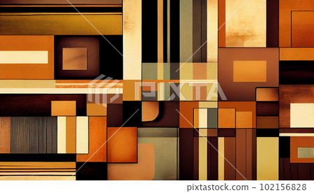 Generative AI, Abstract Squares and Rectangles Background 102156828