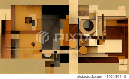 Generative AI, Abstract Squares and Rectangles Background Generative AI, Abstract Squares and Rectangles Background 102156840