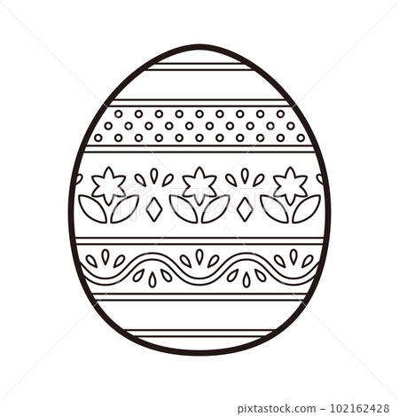 Easter Egg coloring page 102162428