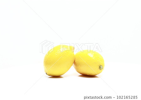 Lemon taken on a white background 102165285