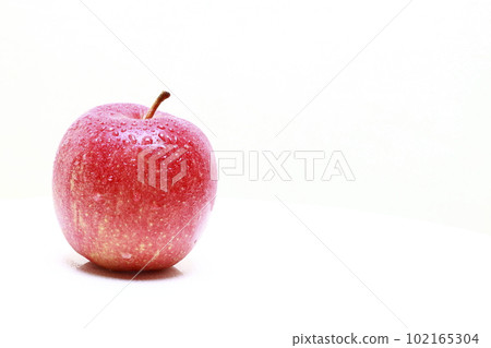 Apple taken on a white background 102165304
