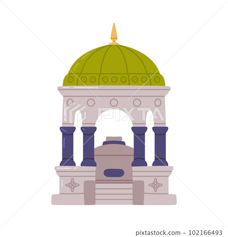 German Fountain Gazebo as Traditional Istanbul Symbol Vector Illustration German Fountain Gazebo as Traditional Istanbul Symbol Vector Illustration 102166493