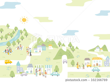 Summer city 102166789