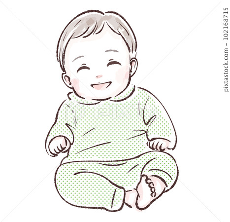 baby, illustration, material, baby, cute, childcare, maternity, childbirth, parenting, stroller 102168715