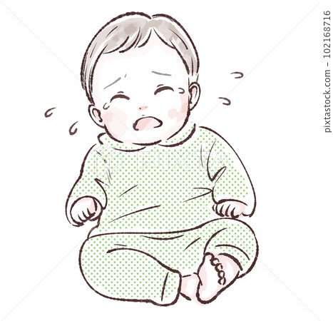 寶貝，插畫，素材，寶寶，可愛，育兒，母子，分娩，親子，童車 102168716