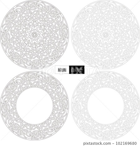 花卉裝飾圖案 102169680