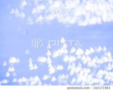 Background material Yacht pattern reflection Blue type fine pattern Background material Yacht pattern reflection Blue type fine pattern 102171963