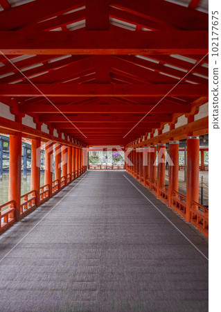 Itsukushima Shrine West Corridor Itsukushima Shrine West Corridor 102177675