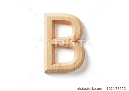 Letters made of wood 102178252