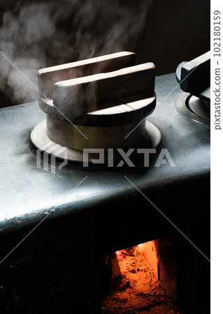 Furnace of an old private house Furnace of an old private house 102180159