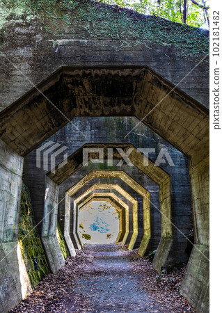 Octagonal Tunnel [Misato-cho, Shimomashiki-gun, Kumamoto Prefecture] 102181482