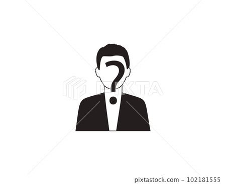 Anonymity, unknown icon. Vector illustration. 102181555