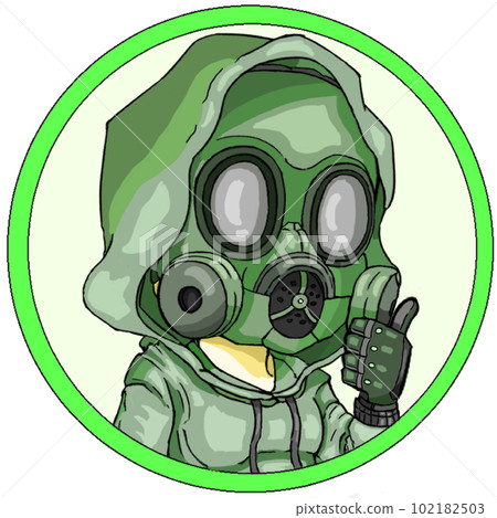 SNS icon gas mask SNS icon gas mask 102182503