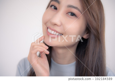 Women who care about their skin condition 102184389