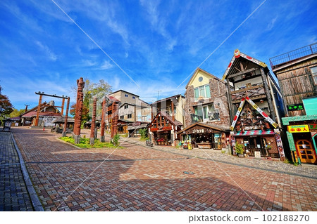 Scenery of Lake Akan Ainu Kotan Scenery of Lake Akan Ainu Kotan 102188270