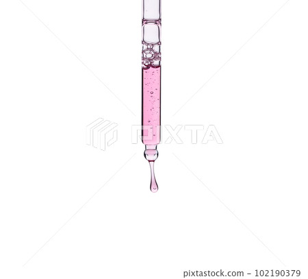 Cosmetic pipette with oil or serum drop Cosmetic pipette with oil or serum drop 102190379