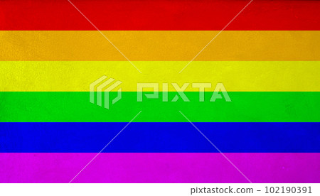 LGBT Rainbow flag grunge background LGBT Rainbow flag grunge background 102190391