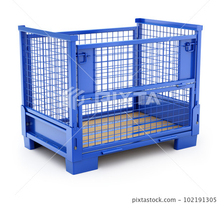 Collapsible transportation box pallet  102191305