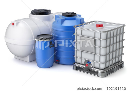 Plastic water storage tanks 102191310