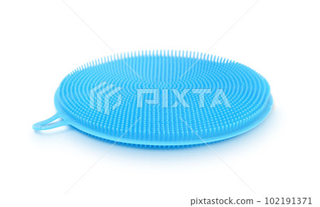 Silicone dish sponge isolated. Silicone dish sponge isolated. 102191371