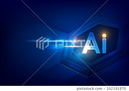 Abstract Background Ai Technology Concept 003 102191870