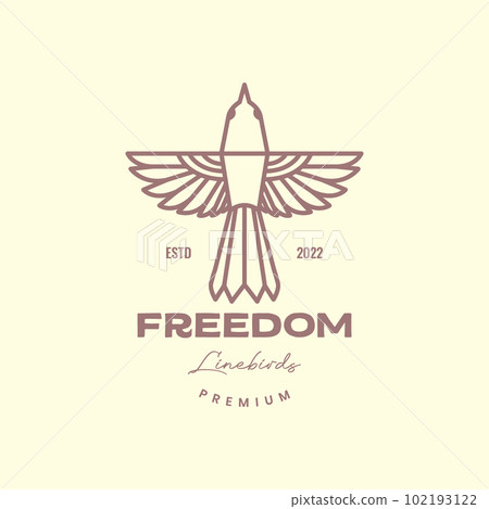 animal bird flying freedom swallow geometric line art hipster vintage logo design vector animal bird flying freedom swallow geometric line art hipster vintage logo design vector 102193122