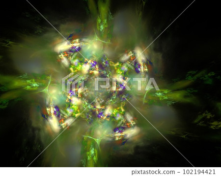 Imaginatory fractal abstract background Image 102194421