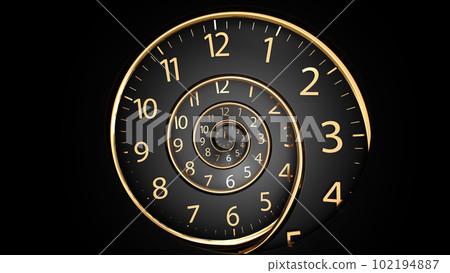 Infinity time. Digital generated. Concept of time, Retro style. Vintage clockwork background. Infinity time. Digital generated. Concept of time, Retro style. Vintage clockwork background. 102194887