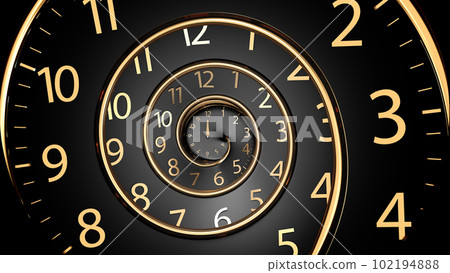 Infinity time. Digital generated. Concept of time, Retro style. Vintage clockwork background. Infinity time. Digital generated. Concept of time, Retro style. Vintage clockwork background. 102194888