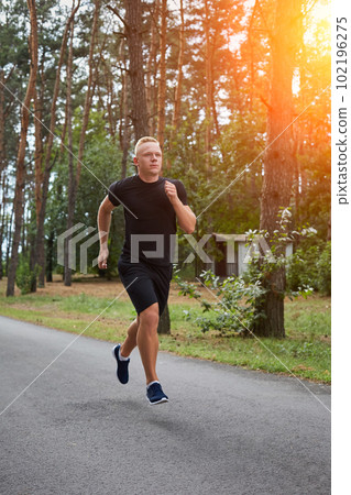 Run in the forest Run in the forest 102196275