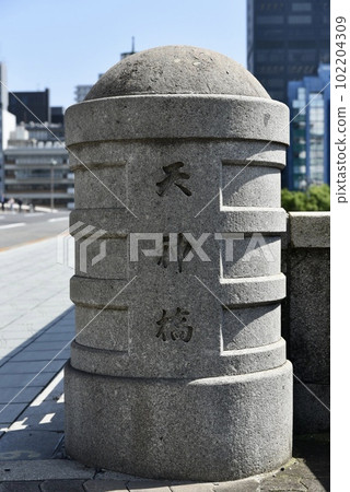 Tenjin Bridge, Bridge, Nakanoshima, God, Tenjin, Ujigami, Tenmangu Shrine, Light up 102204309