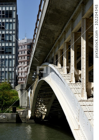 Tenjin Bridge, Bridge, Nakanoshima, God, Tenjin, Ujigami, Tenmangu Shrine, Light up 102204348